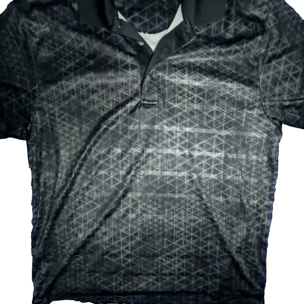 Men’s Size XL‎ PGA Tour Black Pro Series Lightweight Golf Polo Shirt